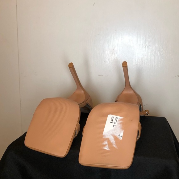 PLT strap square toed heels - Picture 3 of 4